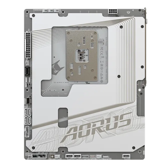 GIGABYTE B650E AORUS STEALTH ICE DDR5 HDMI DP  PCIe 5.0 AM5 ATX BEYAZ
