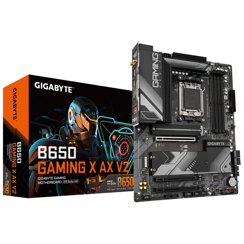 GIGABYTE B650M GAMING X AX WIFI-6E DDR5 HDMI DP PCIe 16X v4.0 AM5 ATX