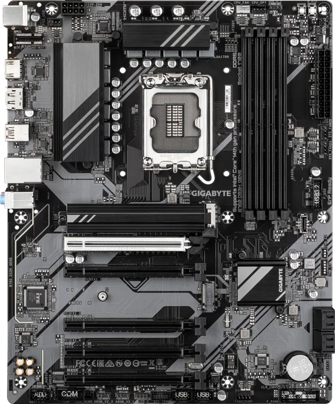 GIGABYTE B760 DS3H GEN5 DDR5 HDMI-DP TYPEC PCIE 4.0 1700p ATX