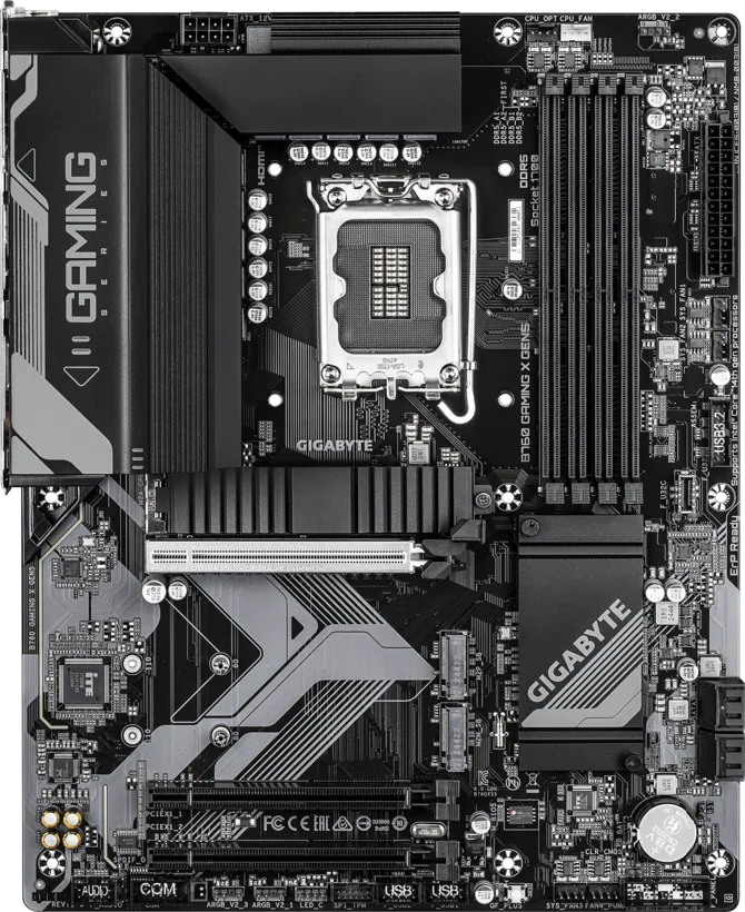 GIGABYTE B760 GAMING X GEN5 DDR5 HDMI-DP TYPEC PCIE 5.0 1700p ATX
