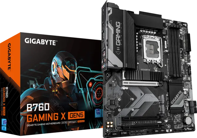 GIGABYTE B760 GAMING X GEN5 DDR5 HDMI-DP TYPEC PCIE 5.0 1700p ATX