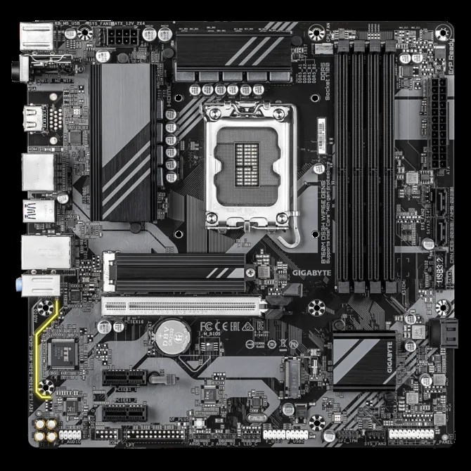 GIGABYTE B760M DS3H WIFI6E GEN5 HDMI VGA DP 1700P