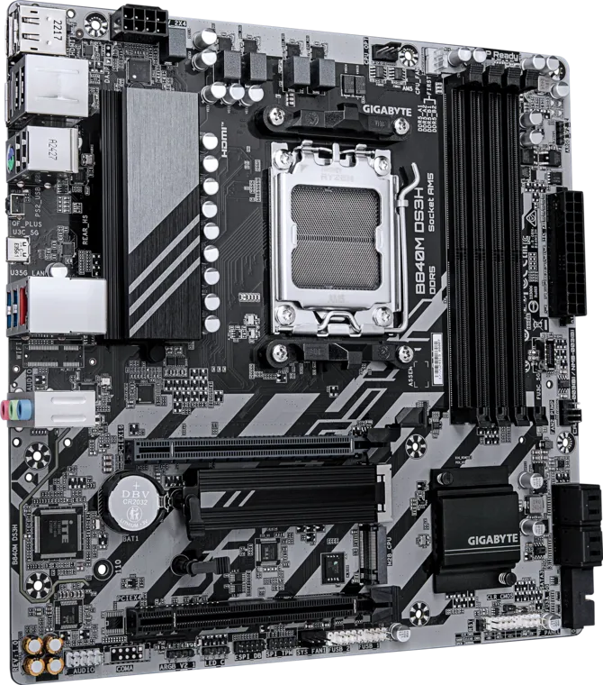 GIGABYTE B840M-DS3H DDR5 HDMI-DP PCIE 4.0 AM5 mATX