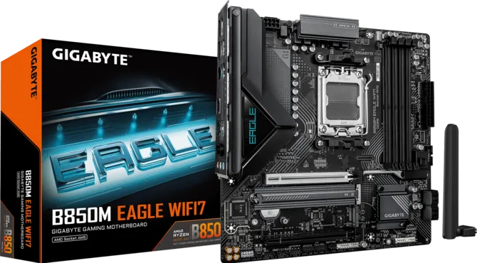 GIGABYTE B850M EAGLE WIFI7 DDR5 HDMI-DP TYPEC PCIE 5.0 AM5 mATX