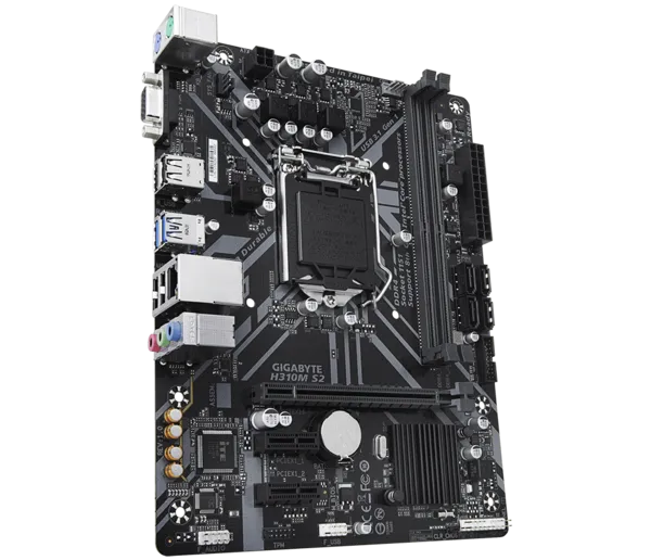 GIGABYTE H310M-S2 DDR4 SATA3 PCIe 16X v3.0 1151p v2 mATX