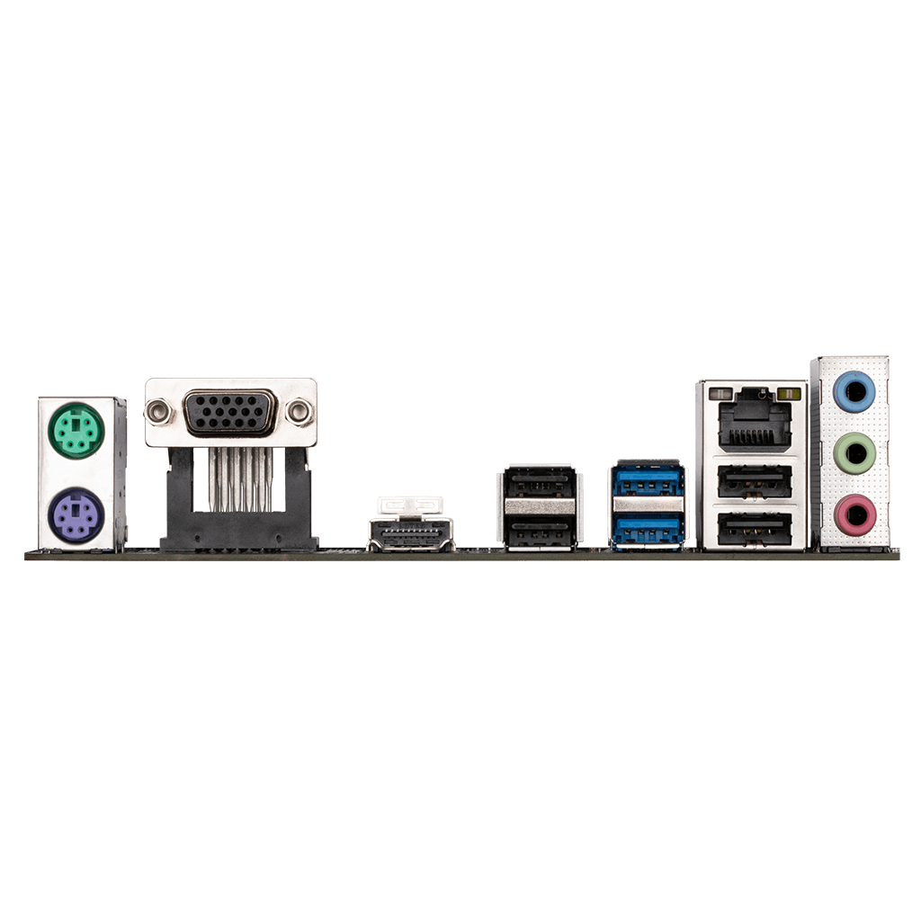 GIGABYTE H610M H V2 DDR4, rev1.0, 2xDDR4, M.2, D-SUB, HDMI, 12-13.14.Nesil, LGA1700 Soket, Anakart