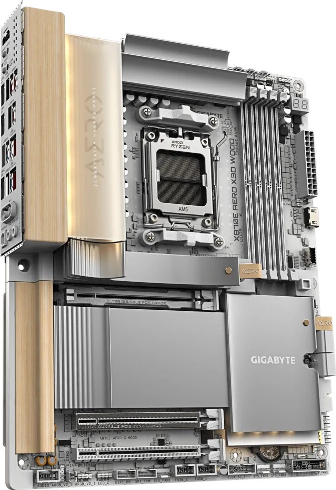 GIGABYTE X870E AERO X DK WOOD DDR5 8000Mhz HDMI/DP ATX AM5