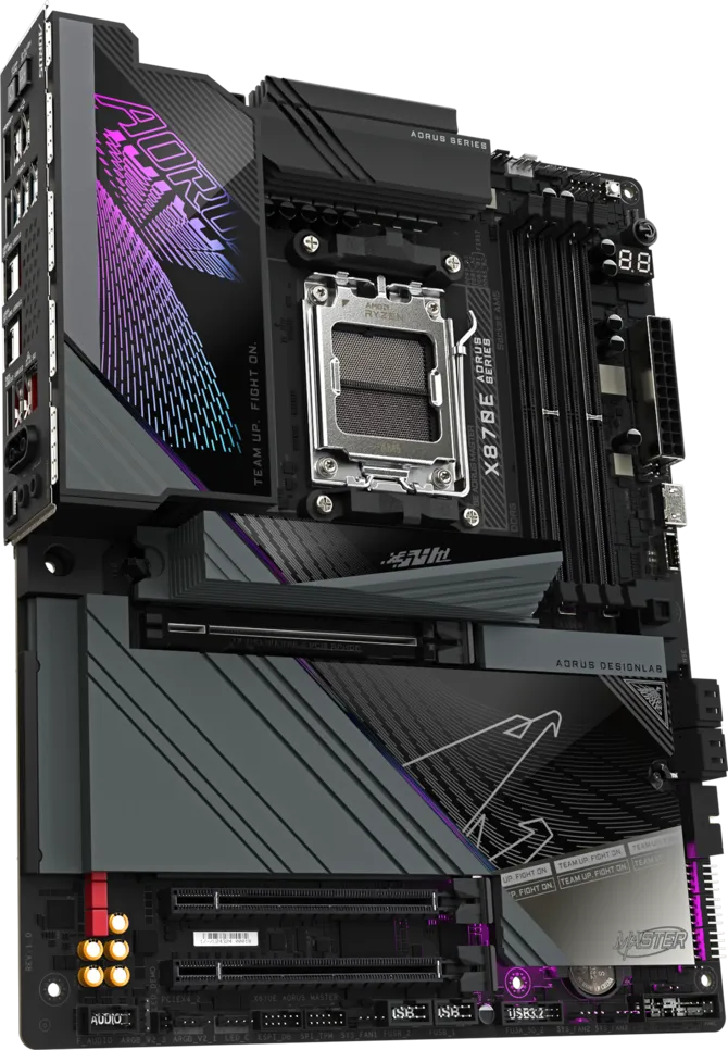 GIGABYTE X870E AORUS MASTER WIFI7 DDR5 HDMI-DP TYPEC PCIE 5.0 AM5 ATX