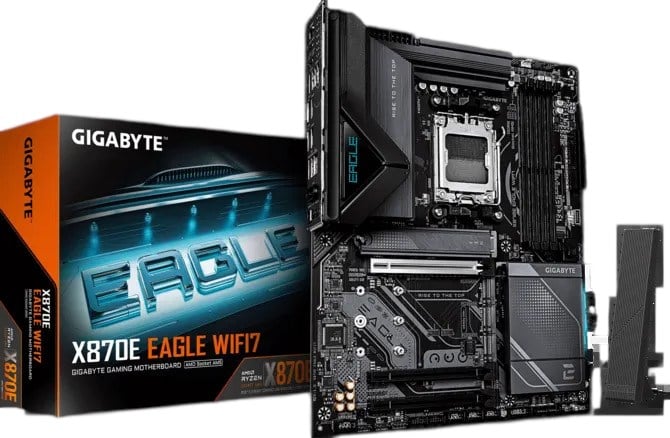 GIGABYTE X870E EAGLE WIFI7 DDR5 8000Mhz HDMI/DP ATX AM5