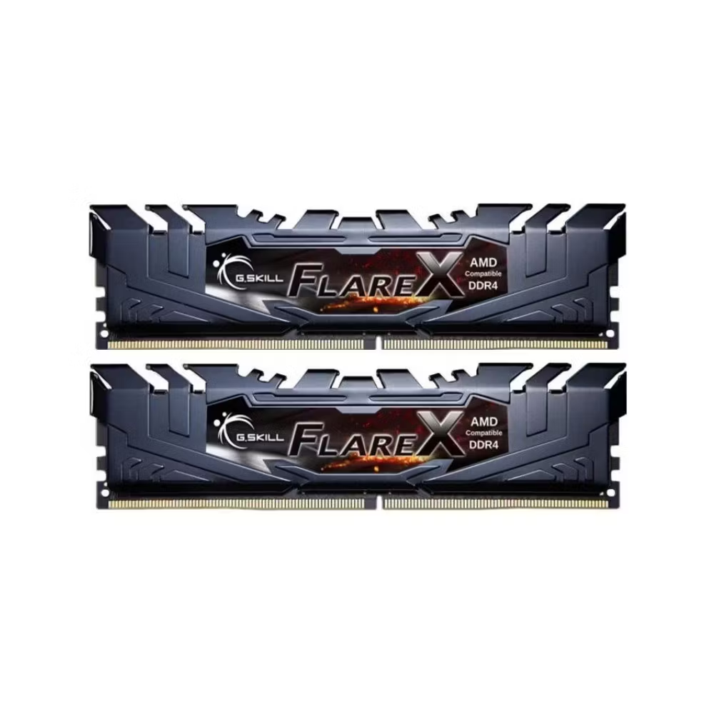 GSKILL 16GB (2X 8GB) DDR4 3200MHZ CL16 DUAL KIT PC RAM FLARE X F4-3200C16D-16GFX