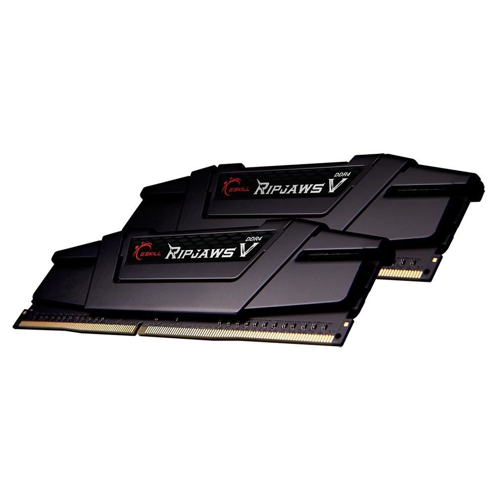 GSKILL 32GB (2X 16GB) DDR4 3600MHZ CL18 DUAL KIT PC RAM RIPJAWS V F4-3600C18D-32GVK