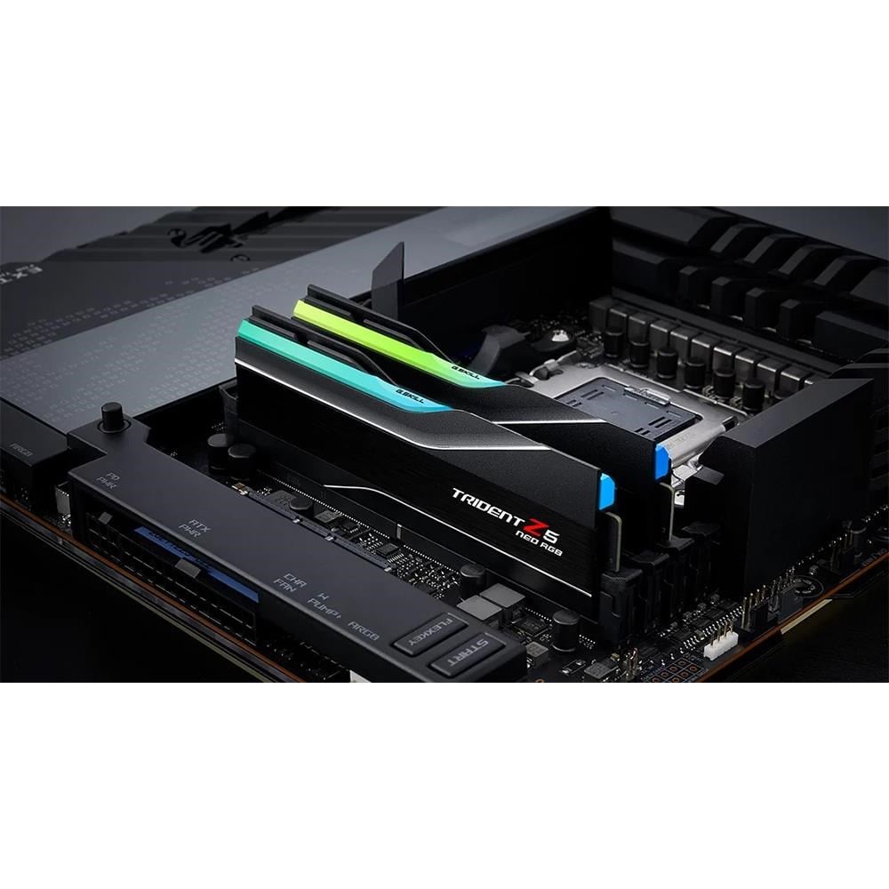 GSKILL 64GB (2X 32GB) DDR5 6000MHZ CL32 DUAL KIT RGB PC RAM TRIDENT Z5 NEO F5-6000J3238G32GX2-TZ5NR