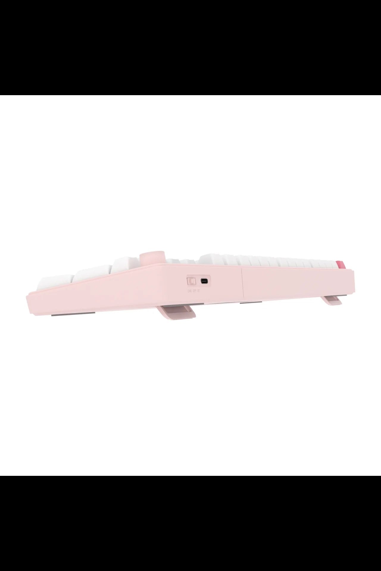 HAWK GAMING HK258WP KABLOSUZ BEYAZ PEMBE KLAVYE