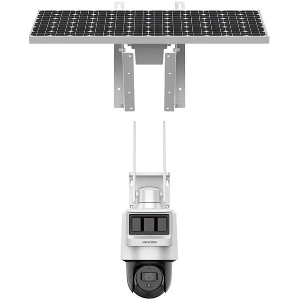 HIKVISION 4MP PT Speed Dome 2.8mm Pan-Tilt Solar IP Kamera (4G Sim Kart Destekli) DS-2DE2C400IWG-K/4G/C09S20