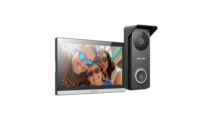 HİKVİSİON 7 DS-KIS313-P Hibrit HD Intercom Kiti