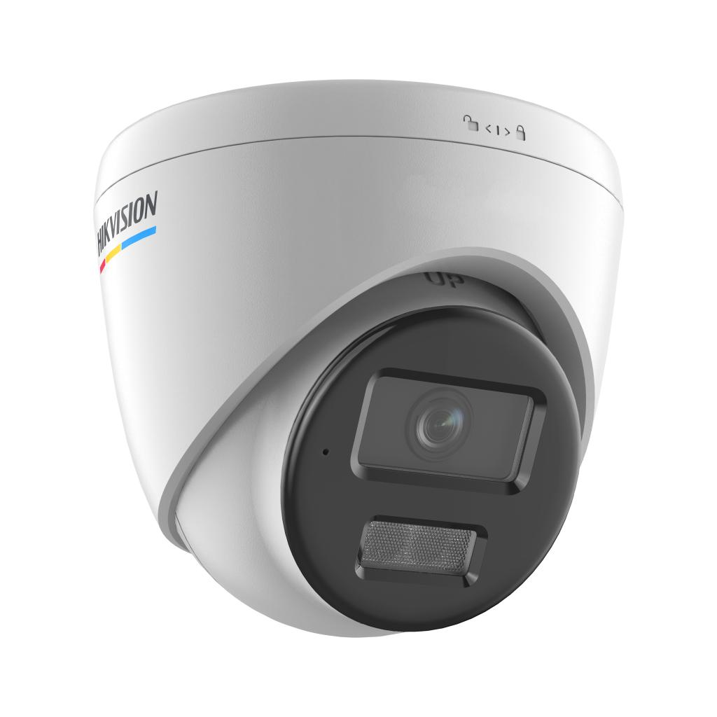 HIKVISION DS-2CD1347G2H-LIUF, 4Mpix, 2,8mm Lens, H265+, 30Mt Gece Görüşü, Dahili Mikrofon, Color Vu Lite, Full Time Color, Dome IP Kamera