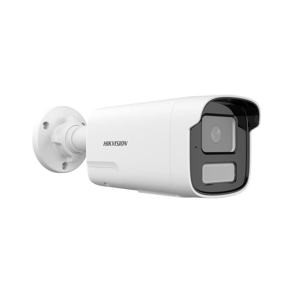 HIKVISION DS-2CD1T43G2-LIUF/SL 4Mpix, 4mm Lens,  H265+,50Mt Gece Görüşü, Hybrid Light, SD Kart,Dahili Mikrofon, PoE, Bullet IP Kamera