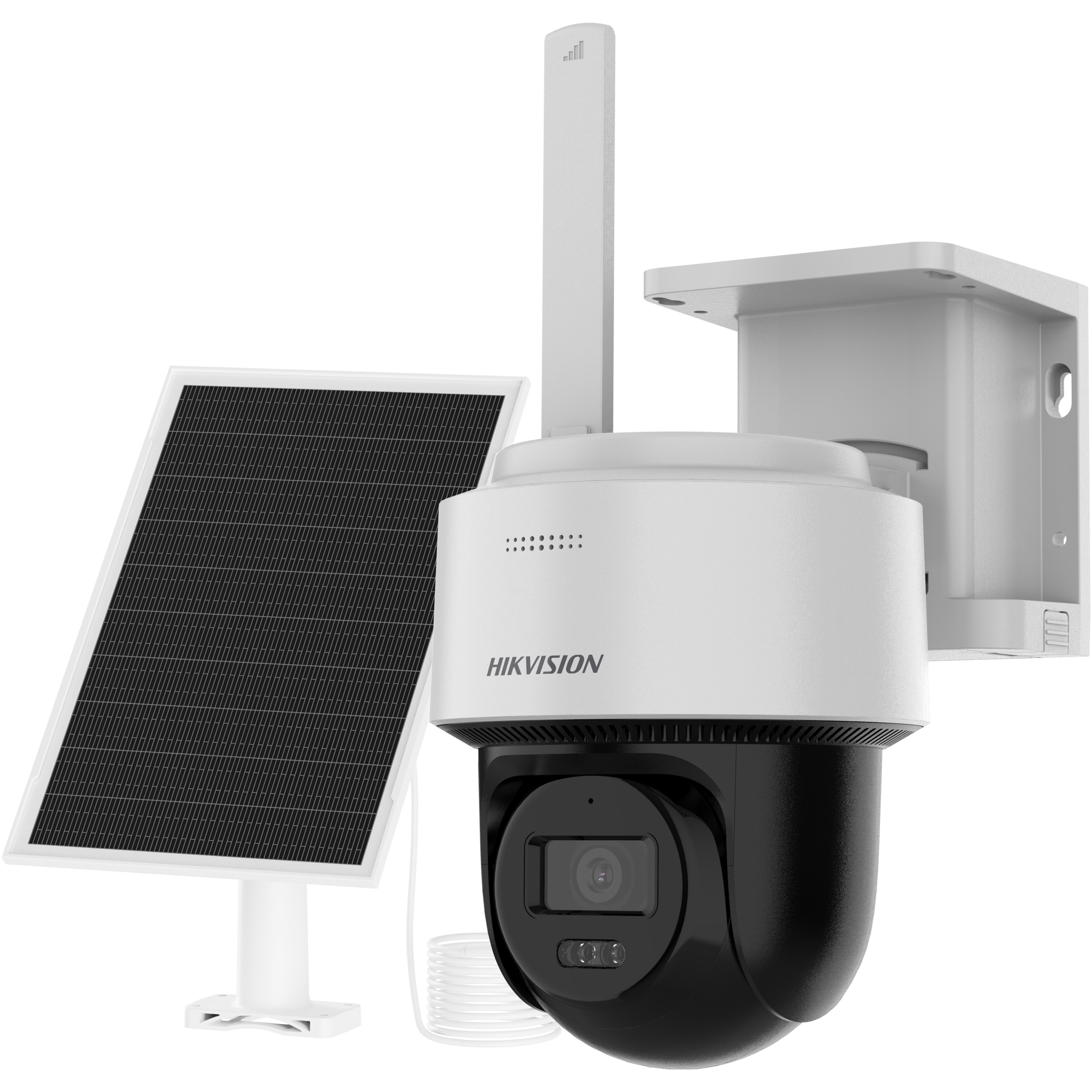 HIKVISION DS-2CFSP4/4G 4MP 4MM 30MT 4G LTE / İKİ YÖNLÜ SES IP66 IP SOLAR PANEL KAMERA