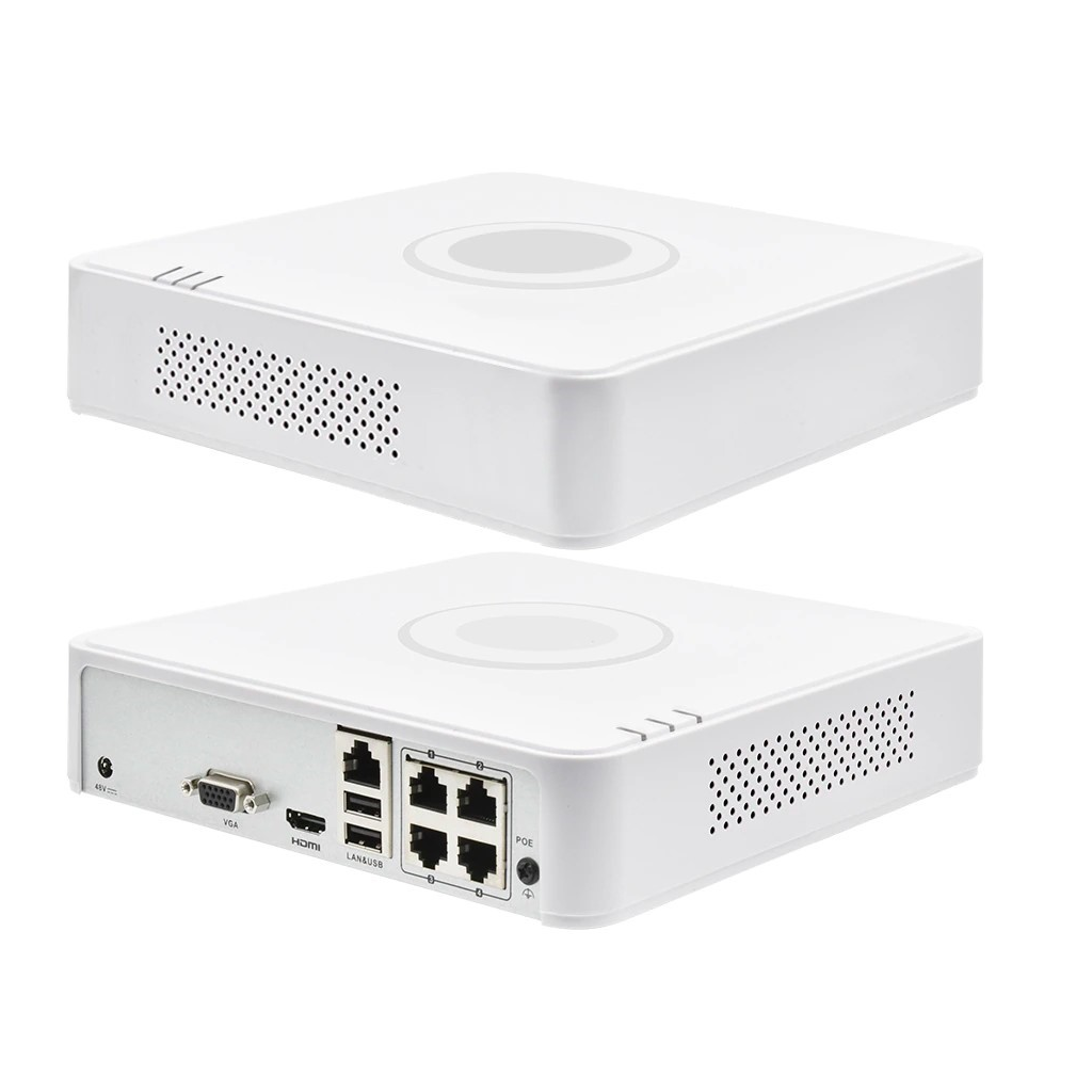 HIKVISION DS-7104NI-Q1/4P, 4Kanal PoE, 4Mpix, H265+, 1 HDD, UHD 1520P Kayıt, 40-60Mbps Bant Genişliği, NVR
