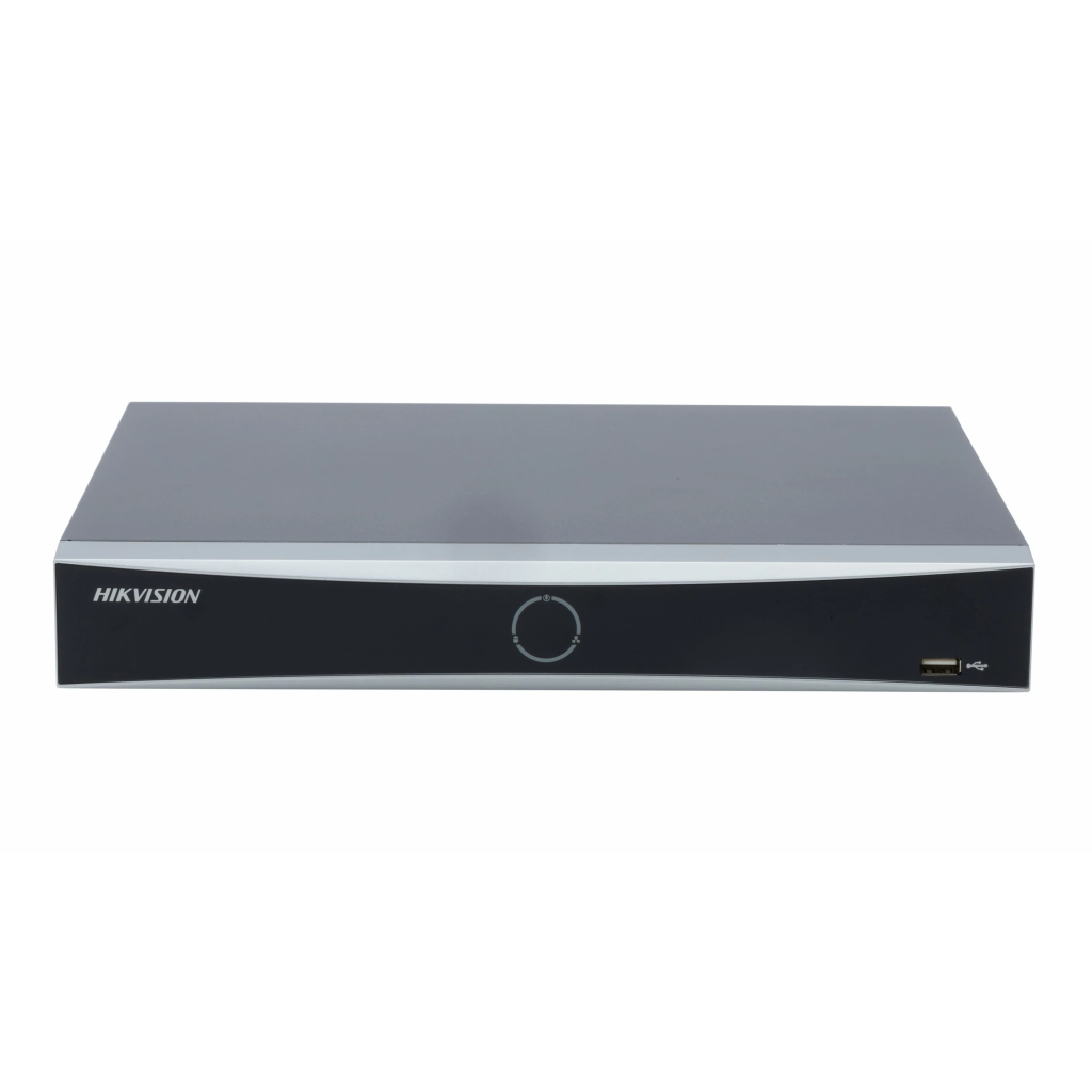 HIKVISION DS-7616NXI-K2, 16Kanal, 12Mpix, H265+, AcuSense, 2 HDD Desteği, 2160P Kayıt, 160Mbps Bant Genişliği, Metal Kasa, NVR