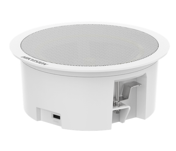 HIKVISION DS-QAZ1203G1-BE IP Tavan Tipi Hoparlör 3W - PoE - Bluetooth - 97dB - 179mm - Beyaz