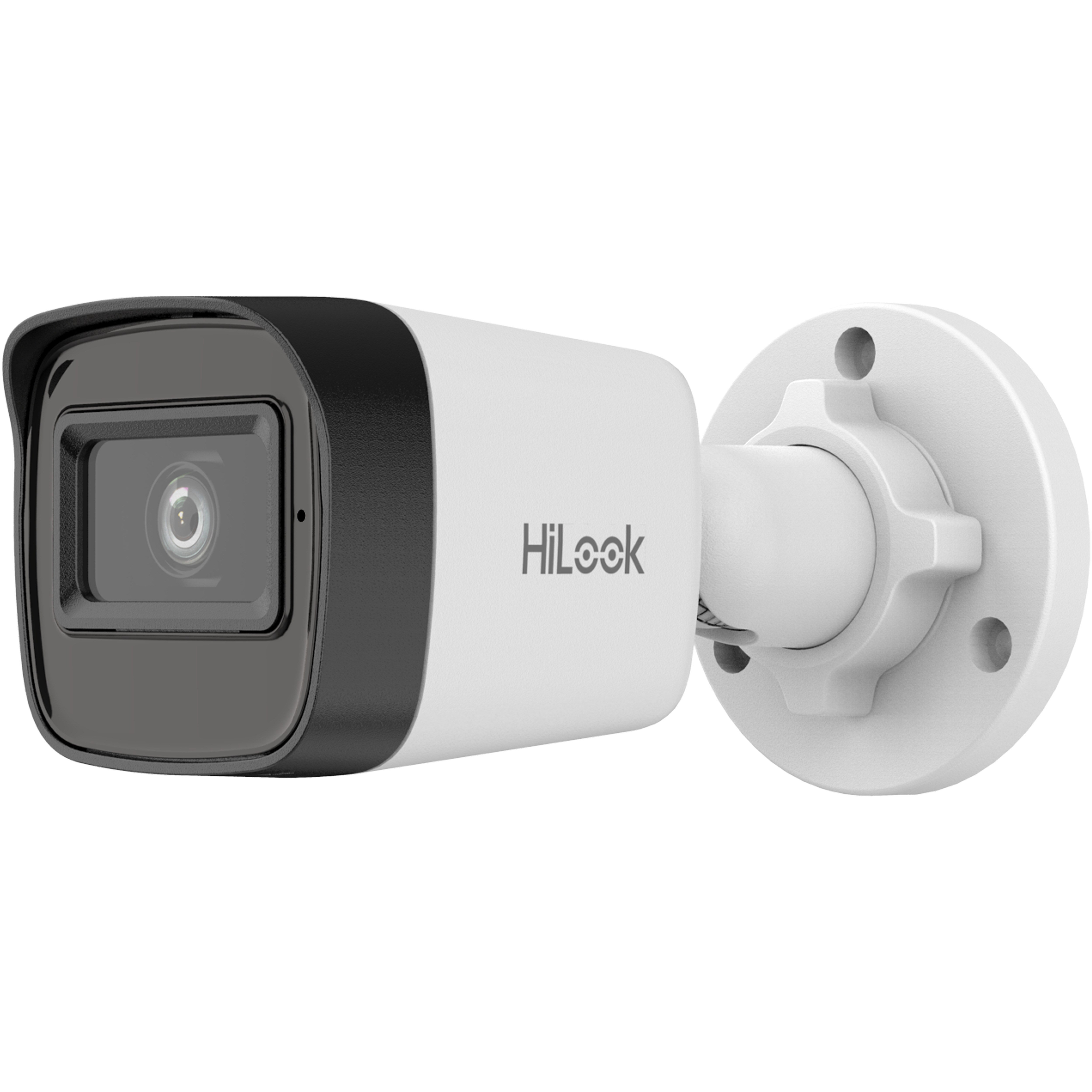 HILOOK IPC-B121HE-UC 2MP 2.8MM 30MT DAHİLİ SES H.264/H.264+/H.265/MJPEG IP66 METAL+PLASTİK KASA IR BULLET IP KAMERA