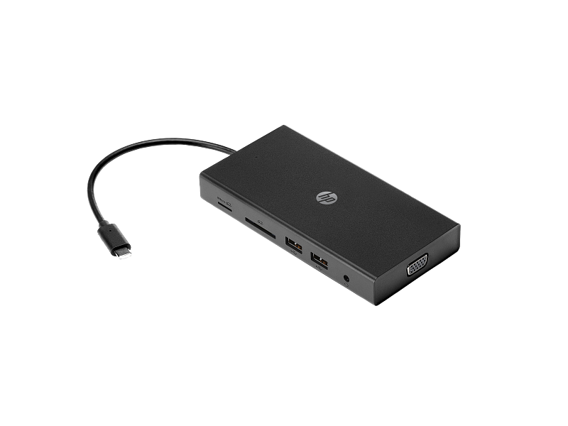 HP 1C1Y5AA 10port Type-C,Eth,HDMI,VGA,USB Gümüş Multiport Adapter