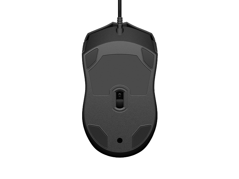 HP 105 Kablolu USB Siyah Mouse (822M9UT)