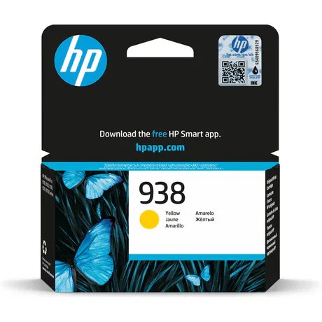 HP 938 Sarı Orijinal Mürekkep Kartuşu (4S6X7PE)