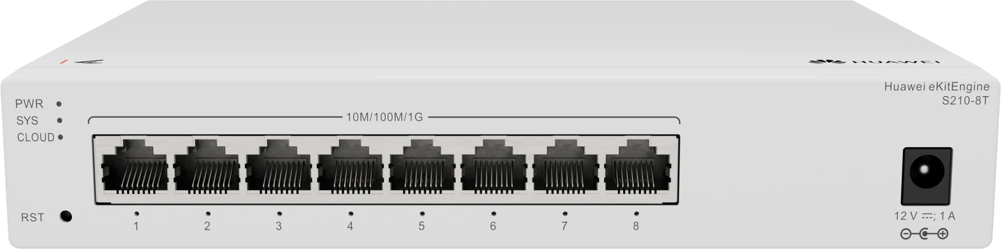 HUAWEI 8port Gigabit Yönetilemez Switch eKIT S210-8T