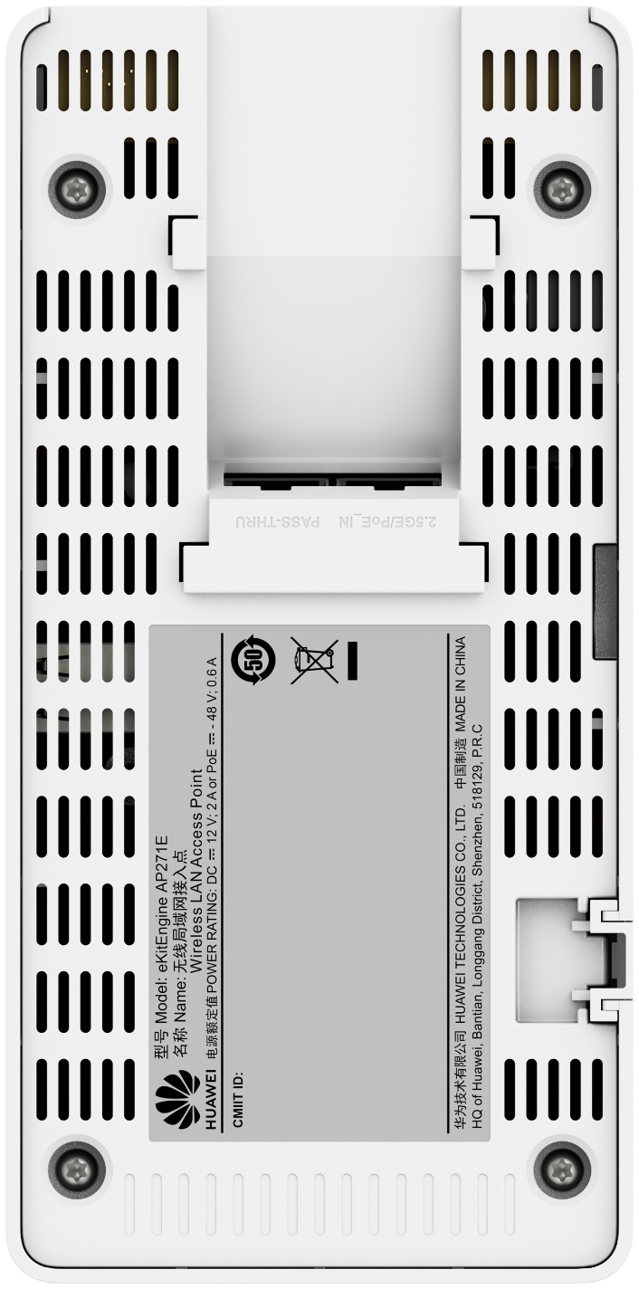HUAWEI eKIT AP271E Wıfı7 BE3600 2+2 Dual Band Duvar Tipi Kurumsal Access Point