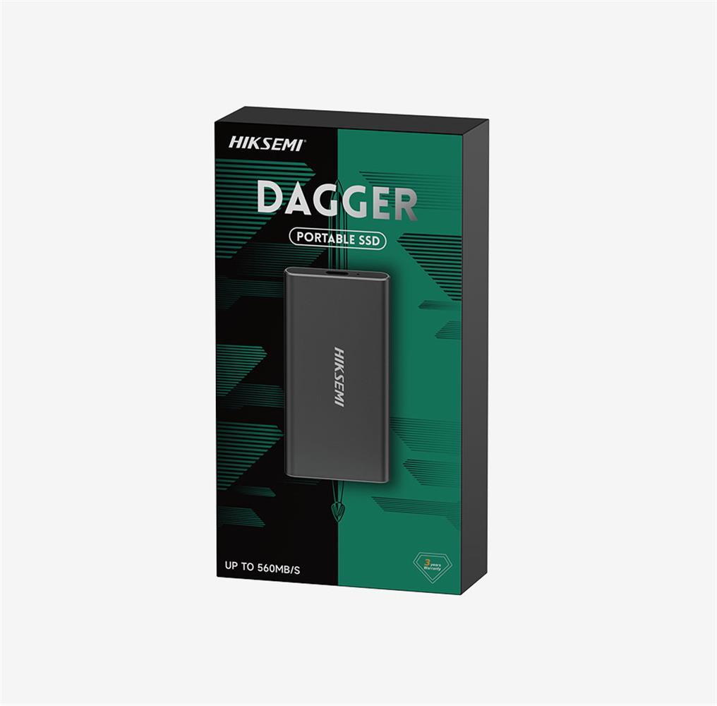 Hiksemi 1T Dagger T200N Mini Usb 3.2 Taşınabilir SSD