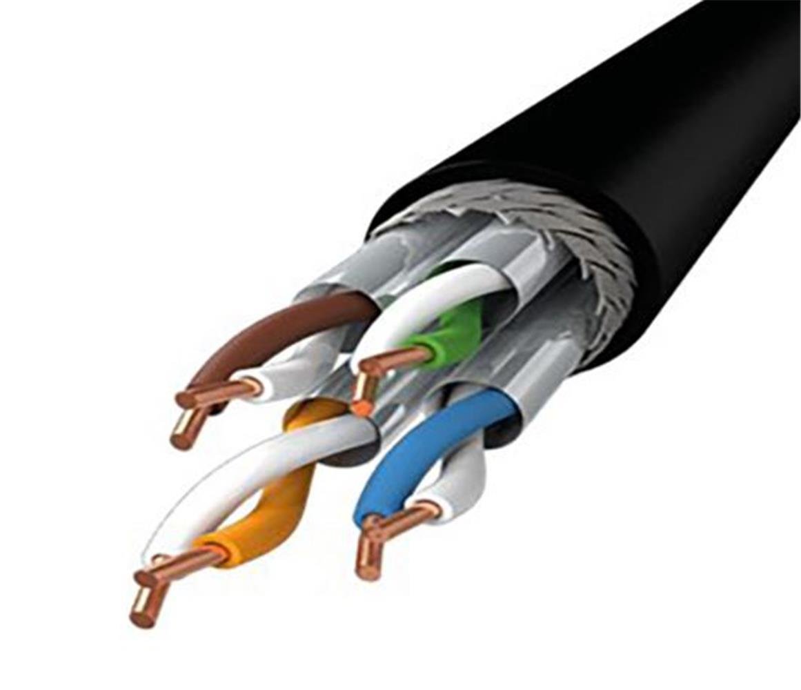 INCA ICAT6-500AG OutDoor S-FTP 23 500M Siyah Kablo