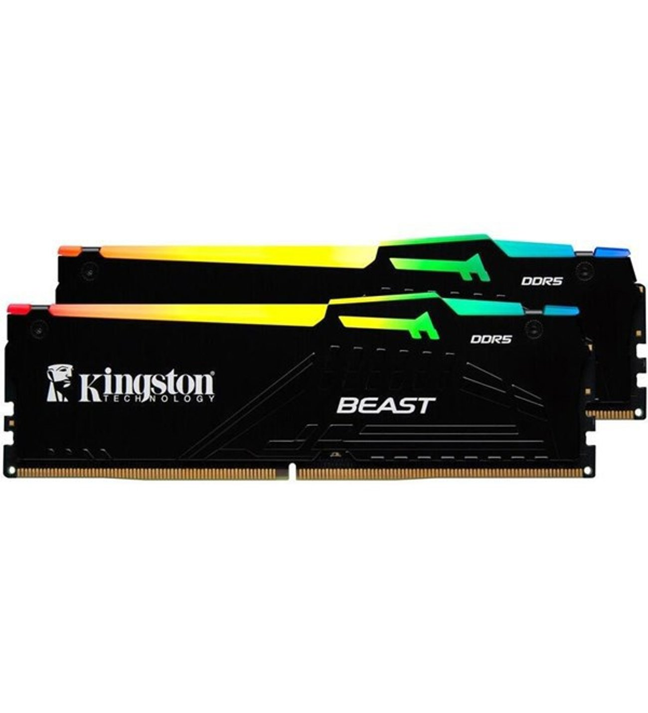 KINGSTON 32GB (2X 16GB) DDR5 6400MHZ CL32 RGB DUAL KIT PC RAM BEAST EXPO KF564C32BBEAK2-32TR