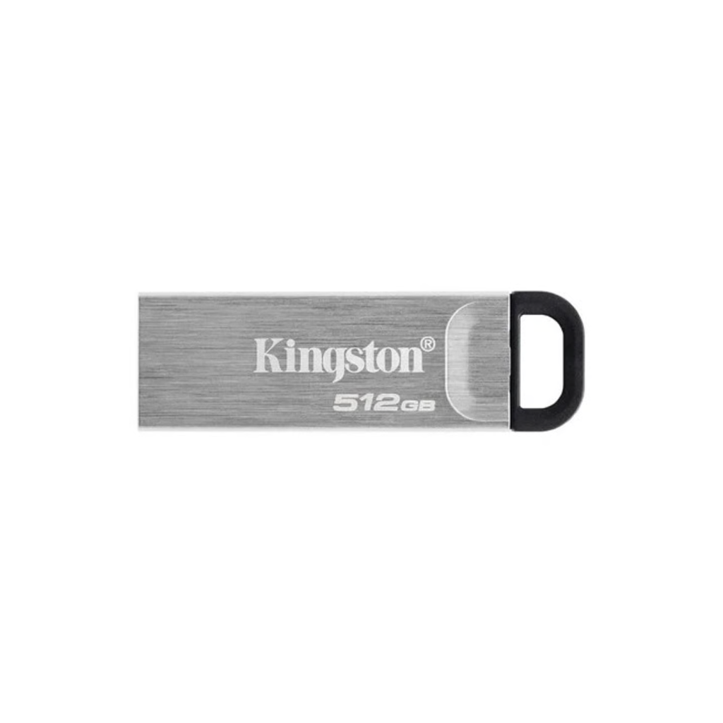 KINGSTON DTKN/512GB USB 3.2 Data Traveler Kyson Flash Disk (Siyah-Gri)