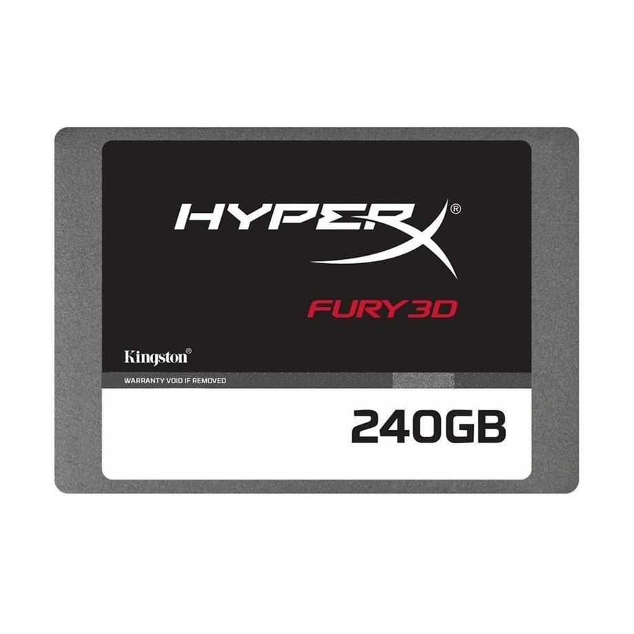 KINGSTON HYPERX SSD 240GB 2.5 FURY 3D KC-S44240-6F-500MB/s 500MB/s Sata III