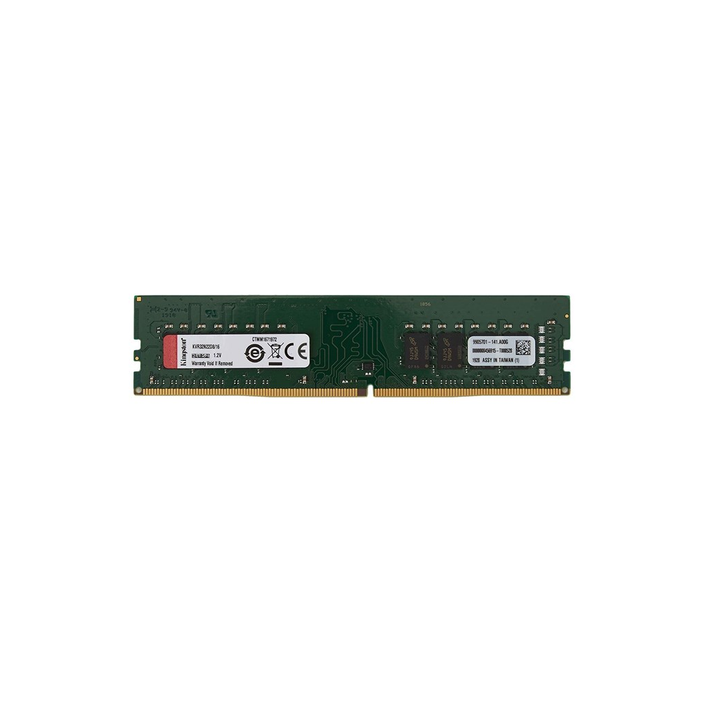 KINGSTON KVR32N22D8/32, 32Gb, 3200Mhz, DDR4, CL22, Desktop RAM