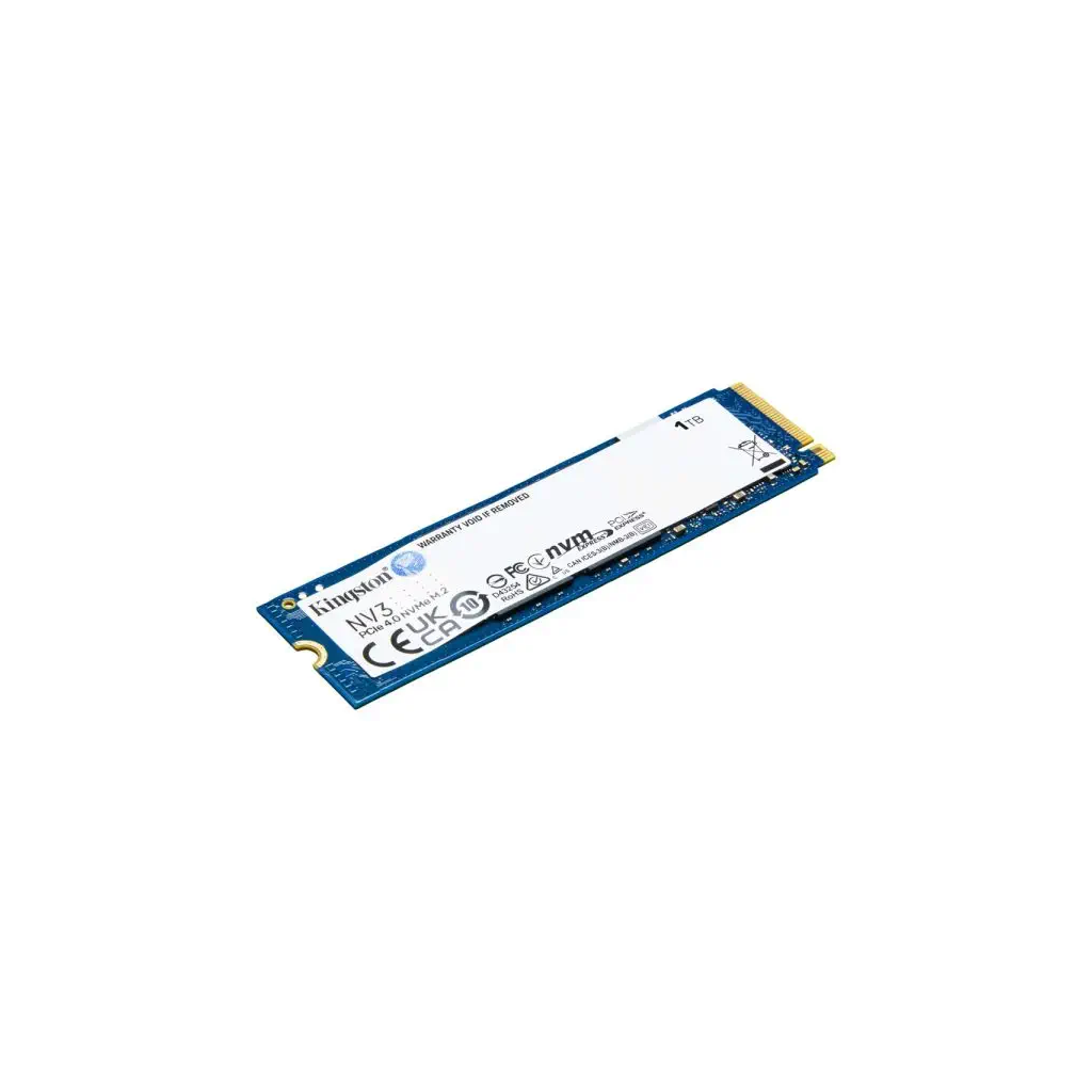 KINGSTON SNV3S/1000G, NV3, 1TB, 6000/4000, Gen4, NVME PCIe M.2 2280, SSD