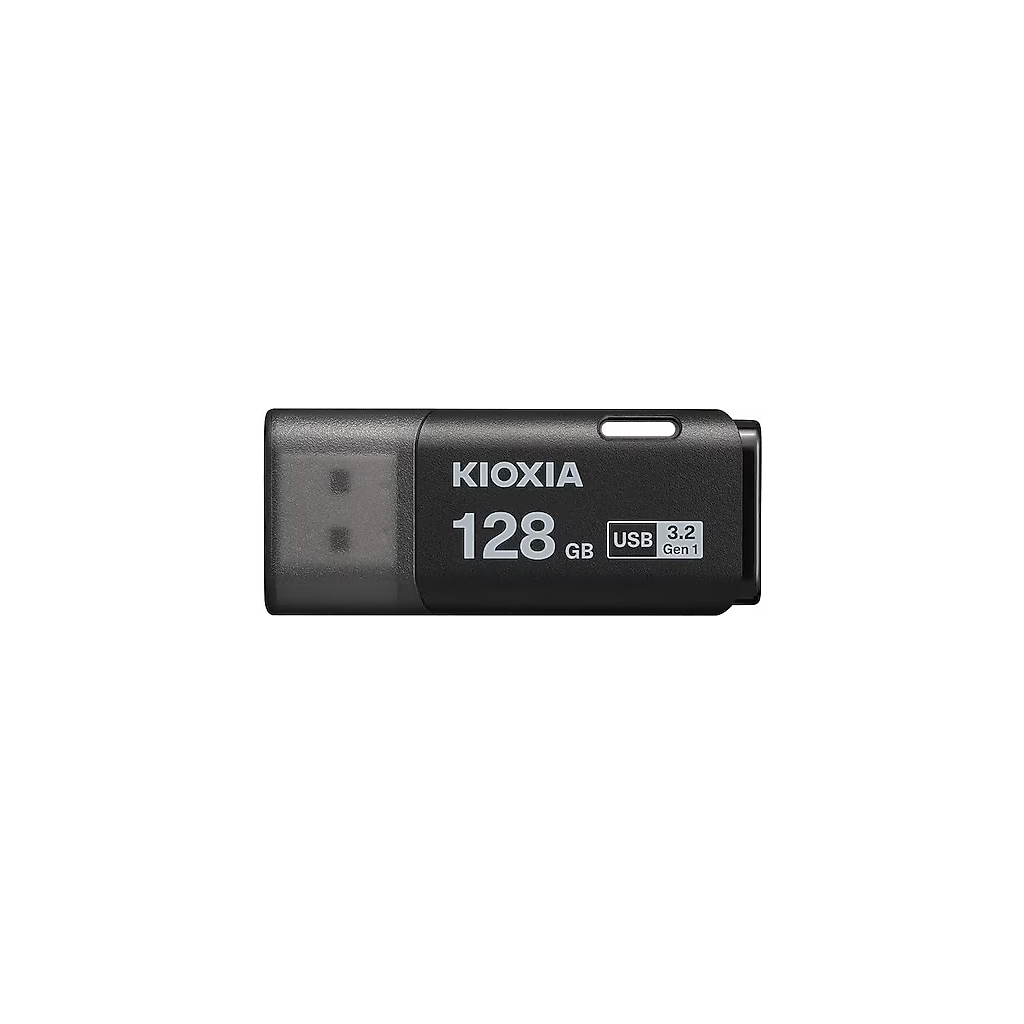 KIOXIA U301K 128GB USB 3.2 Gen1 TransMemory Flash Disk (Siyah)