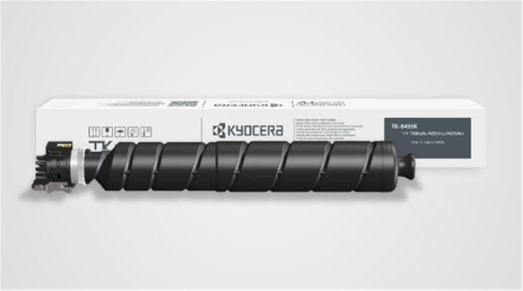 Kyocera TK-8455K Black Siyah Orjinal Fotokopi Toneri TASKalfa MZ2501ci - MZ3501ci 25.000 Sayfa