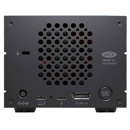 LACIE 48TB 2big Dock STLG48000400 2-Bay Thunderbolt 3 Profesyonel RAID Depolama ve Docking Sistemi