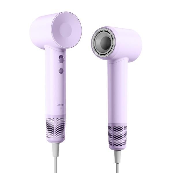 LAIFEN SE Mor 1500W 2 Başlıklı Yüksek Hızlı Saç Kurutma Makinesi