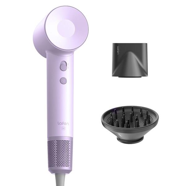 LAIFEN SE Mor 1500W 2 Başlıklı Yüksek Hızlı Saç Kurutma Makinesi