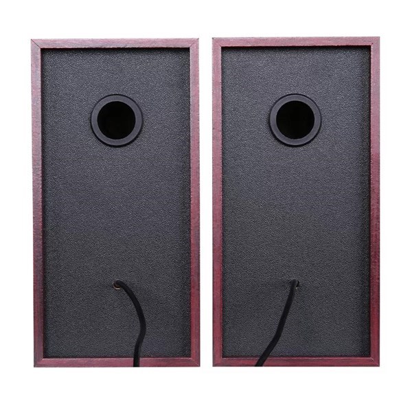 LECOO DS105 1+1 Siyah 5w RMS Hoparlör Ahşap