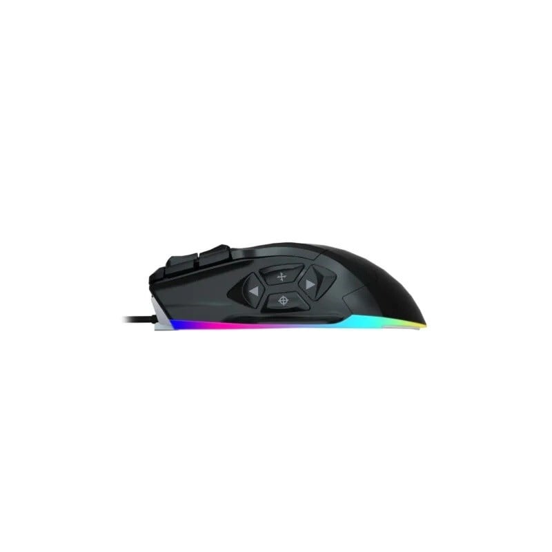 LECOO MG1102 Kablolu USB RGB 8200dpi Siyah Gaming Mouse (+Mouse Pad Hediyeli)