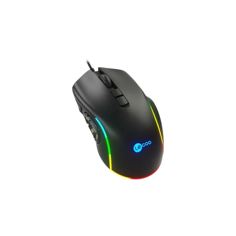 LECOO MS140 Kablolu USB RGB 6400dpi Syiha Gaming Mouse
