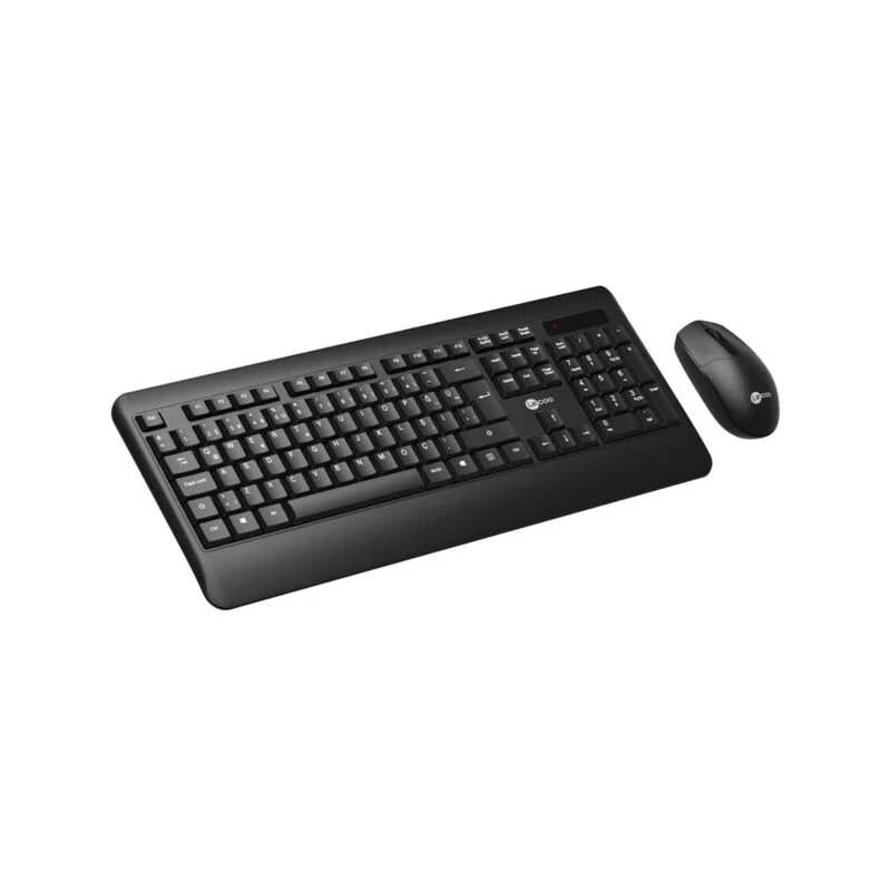 LECOO KW202 Kablosuz Q Trk Siyah Klavye - Mouse Set