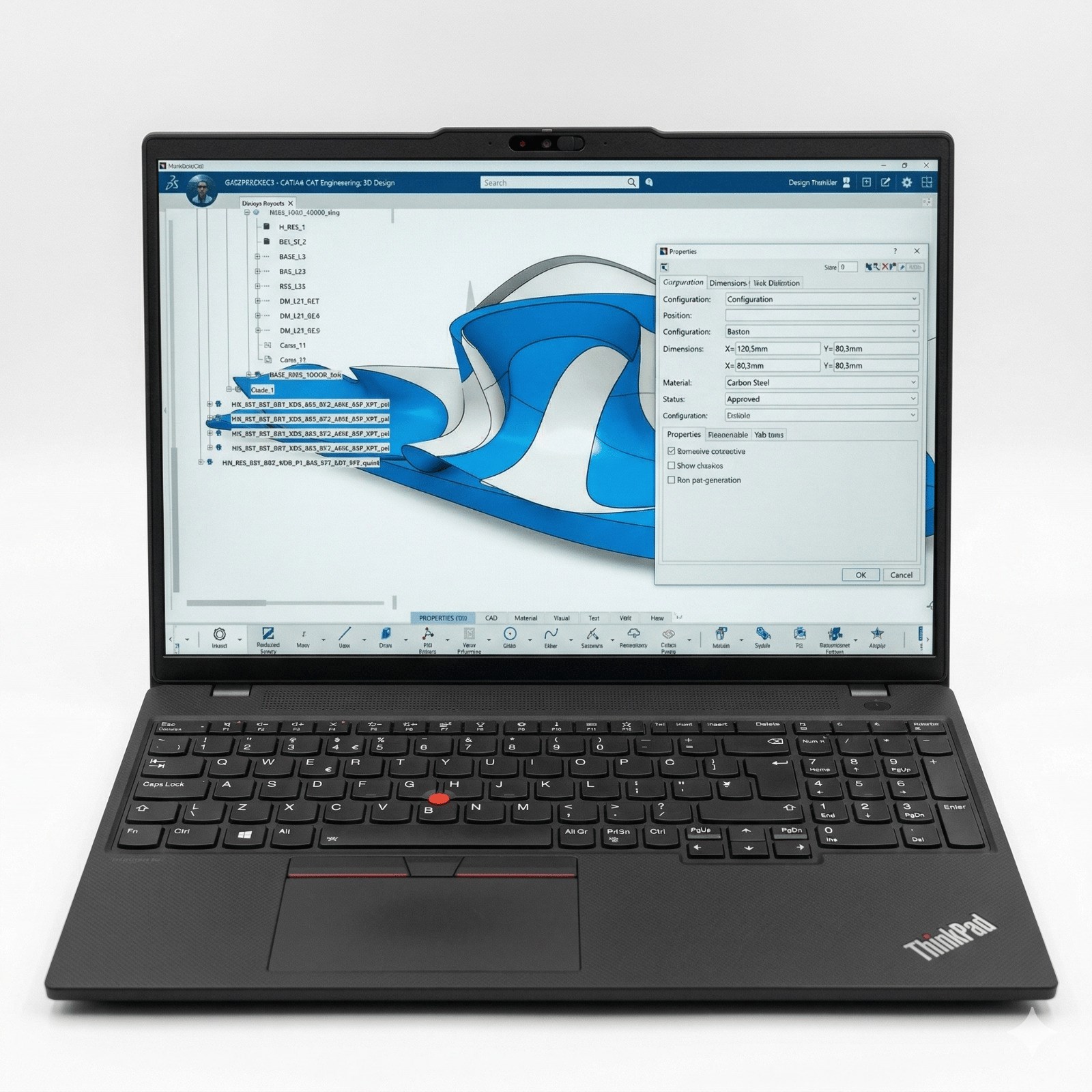 LENOVO THINKPAD P16S G4 21QV000ATX ULTRA 7 255H 16GB 512GB NVME SSD 6GB RTX PRO 500 16