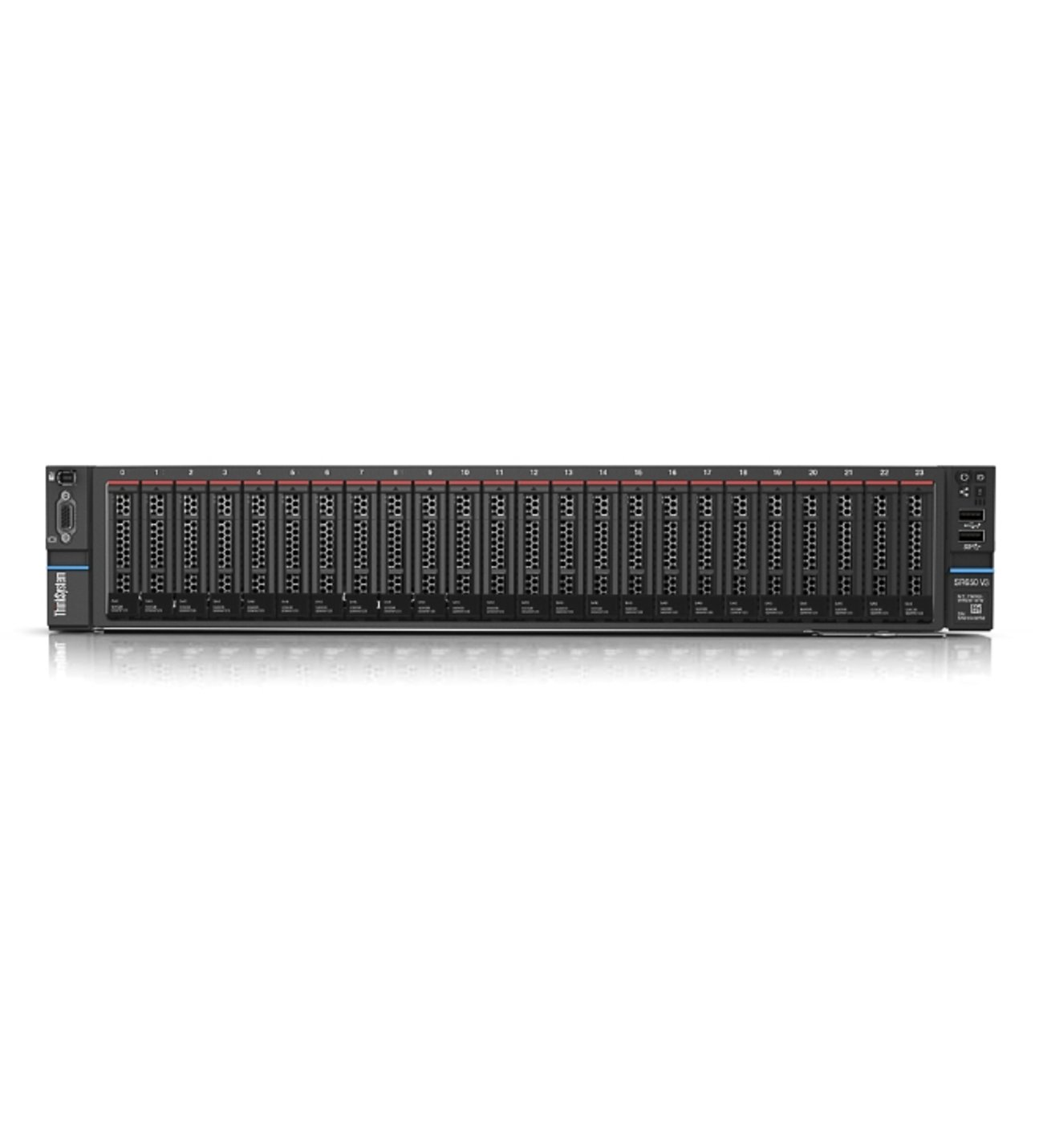 LENOVO THINKSYSTEM SR650 v3 XEON SILVER 4510-32GB DDR5 RDIMM-RAID 940-8i 4GB-1100W RACK SUNUCU