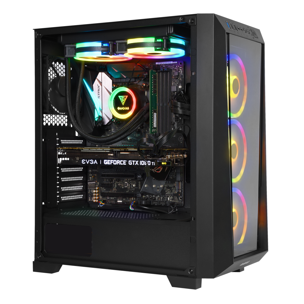 LEOPARD-RXC, Intel i5-14400F, 16Gb DDR4 Ram, 500Gb NVMe SSD, 8Gb GDDR6 RX 5500 Ekran Kartı, 1600W Kasa, OEM PAKET